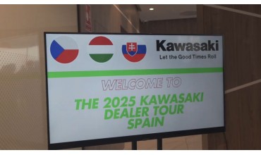 Kawasaki Dealer Ride Hungary Czech Republic Slovakia Austria Alicante 2025
